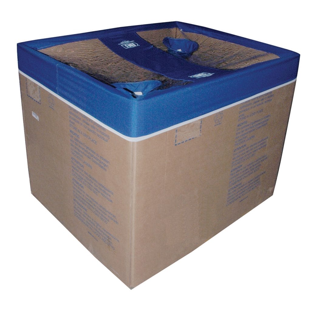 Gaylord Cover, Negative Pressure, 48" x 48", with 1 Port for 2" Diameter Wand/Probe