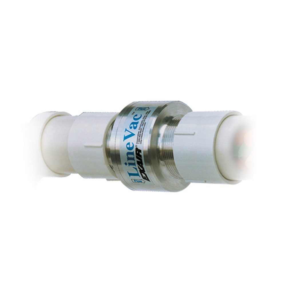 Line VAC Air Operated Material Conveyor, Standard Duty, SS, Line VAC Size 3/4" Male NPT Threads