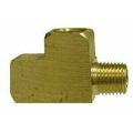 Street Tee, Brass Mold Fitting 1/8″ NPT Female x 1/8″ NPT Male Branch – Barstock