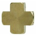 Cross, Brass Mold Fitting, 1/8″ NPT Female Barstock