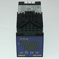 Temperature Controller, Model 9100, 1/16 Din, Programmed, Used in IMS MC90AC