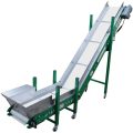 Conveyor, Horizontal to Incline, SLX-240306, 3′ Horizontal Length, 6′ Incline Length, 24″ Wide