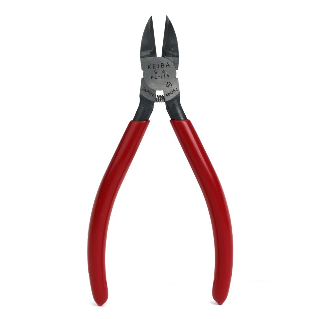 Gate Cutter, 6", Model S6, Keiba PL-716, 20° Rounded Back Blade, Slim Profile, Coil Spring