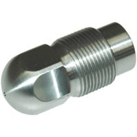 Nozzle Tip, Arburg, Nylon, 2-3/4" OAL, M24x1.5 RH Thd, 8mm Rear Opening, 1/2" Radius, 5/32" Orifice