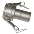 Cam & Groove Coupling, Type B 2-1/2″ Stainless Steel, Female Coupler x Male NPT Thread