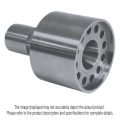 End Cap, Van Dorn, 50mm, 5.25″ OD, 3.84″ OAL, 30 Degree Inside Nose Angle, 1-3/4″-8 Nozzle Thread