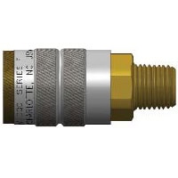 Coupler, 20 Series, 1/2" Body, 1/2" Male NPT