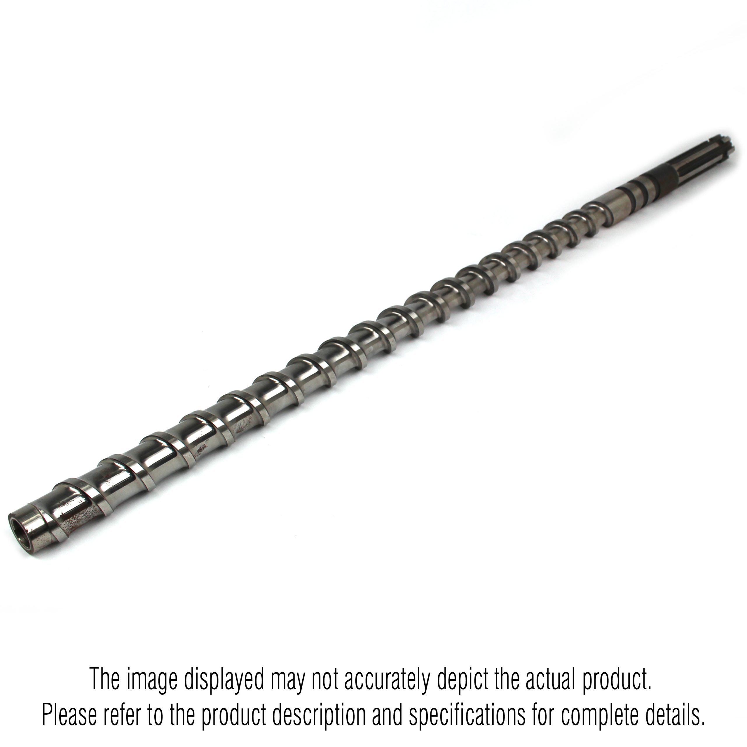 Feedscrew, Pmv Sacmi, 45mm OD, 52-11/16" OAL, CPM-420V Thru-Hardened - Image 1