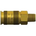 Universal Air Coupler, Brass, 3/8″ Body Size